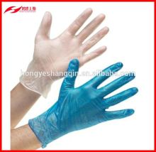 vinyl disposable gloves/blue vinyl gloves FDA EN455 EN374