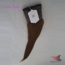 14inch Mongolian virgin hair lace band human hair lace wig grips