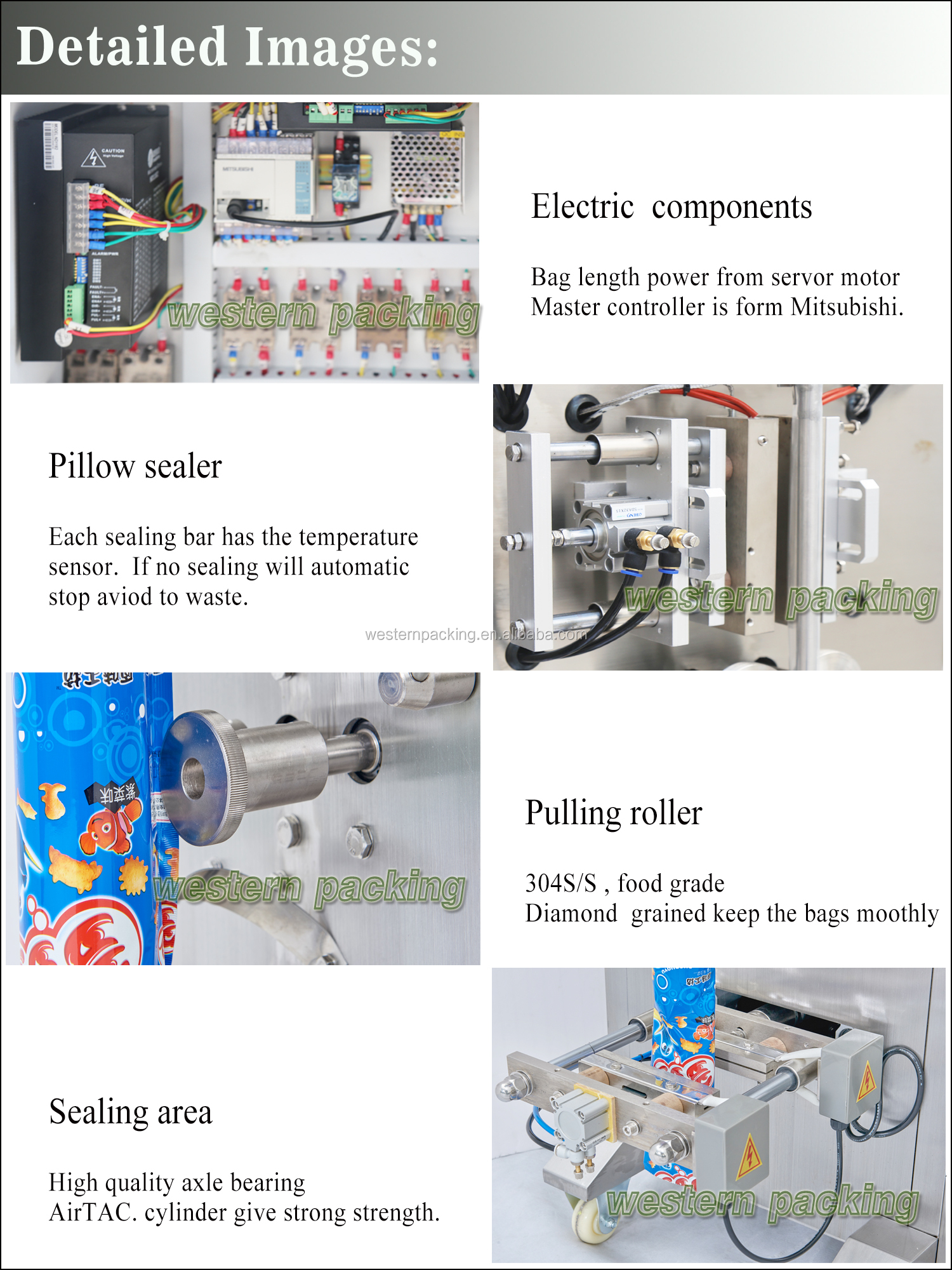 automatic sachet powder packing machine