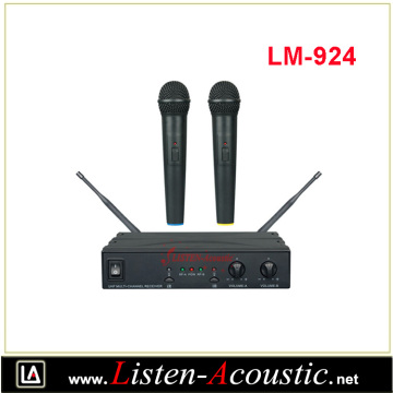 LM-924 Wireless UHF Microphone Transmitter Receiver