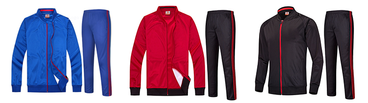 The Latest Design Custom Team Plus Size Training Sportswear Women Men Track Suit Set Plain Soccer Club  Jogging Tracksuit