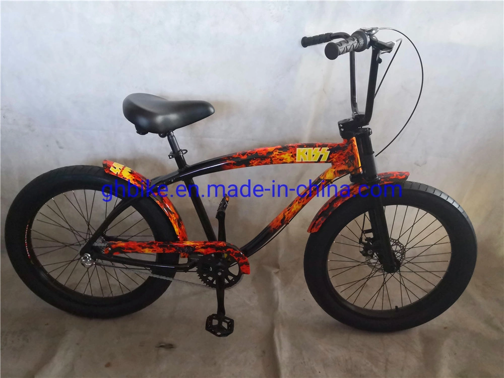 2020 New Mens 3 Speed Mens Fat Tire Beach Cruiser Bicycle Bikes