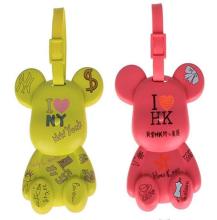 N121 Fashion custom private evade glue Baggage Travelbag Address Lable Tags