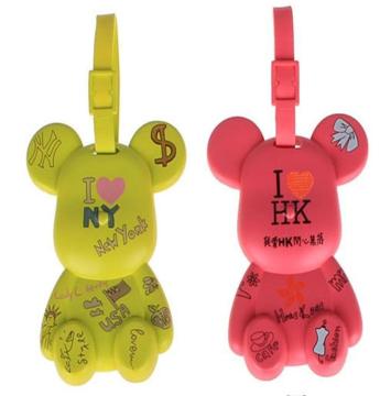 N121 Fashion custom private evade glue Baggage Travelbag Address Lable Tags