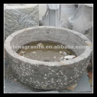 garden stone water basin