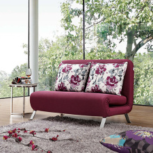Armless Fold Out Futon Sleeper Lounge Sofa Bed