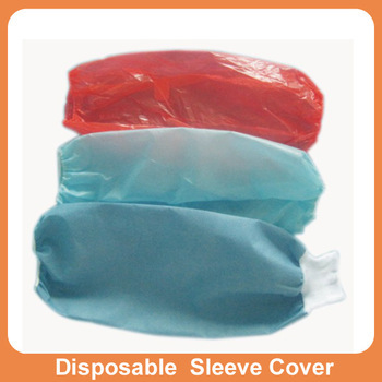 disposable sleeve cover/medical sleeve cover/warterproof PE sleeve cover