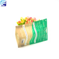 Custom printing Salt Stand Up Bag With Zipper