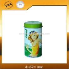 round perfume tin can cheap price