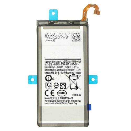 Samsung EB-BA530ABE Batterie Galaxy A8 2018 A530 Batterien