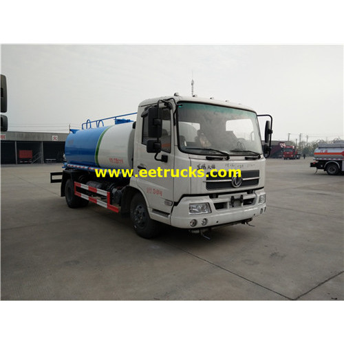 Camion de réservoir d&#39;eau de 8 CBM 130HP Dongfeng