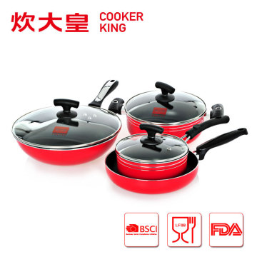 2015 Aluminum best cookware set