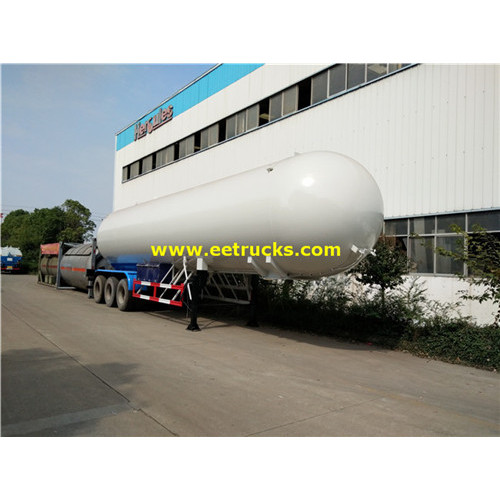 56cbm 29ton Propane Remorques de livraison