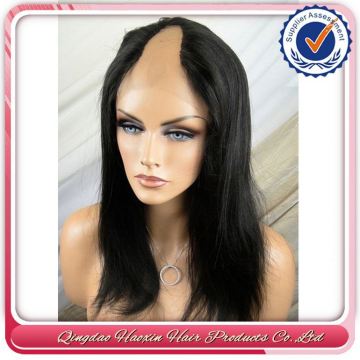 China Products For Sale Grade 5a Unprocessed Machine Made U Part Lace Wig