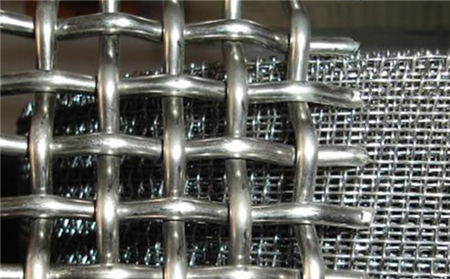 Galvanized Lock Crimp Wire Mesh High Tensile