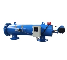 Automatic self-cleaning horizontal filter