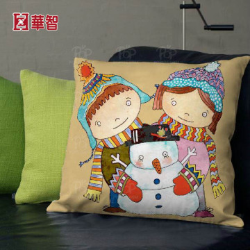 Christmas Design Cushion, Decoration Cushion Covers Customized Printed