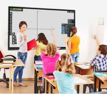 55 Inch Multimedia All In One Whiteboard
