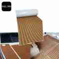 Alfombrilla para yate Melors EVA Faux Teak Boat Decking