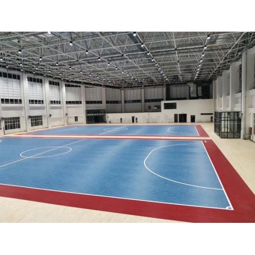 Futsal Futsal ระดับสูงในระดับสูง PVC Sport Flay Wood Florage Sport Floor