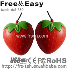 Lovely Strawberry Wired Gift Mouse Computer Mouse?