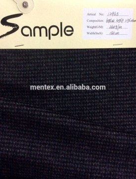 Grey dots fancy tweed wool fabric for garments