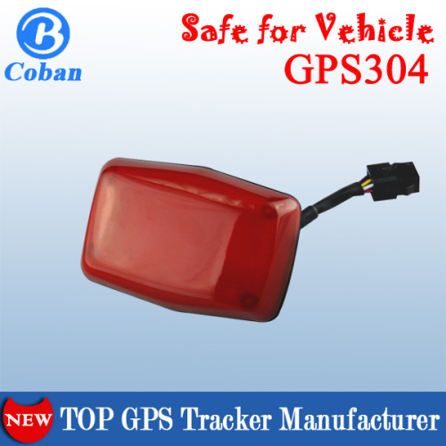 Taillights Shape, Easy Hide, Motorcycle Anti-Theft GPS Tracker GPS304, Waterproof GPS Motorcycle/Vehicle Tracker