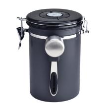 Stainless steel airtight storage canister