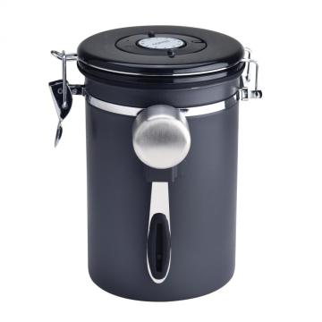 Stainless steel airtight storage canister