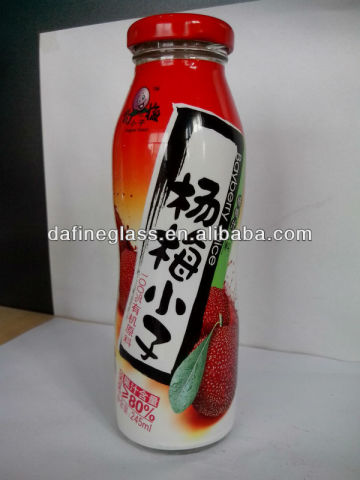 glass juice bottle & fruit beverage bottle