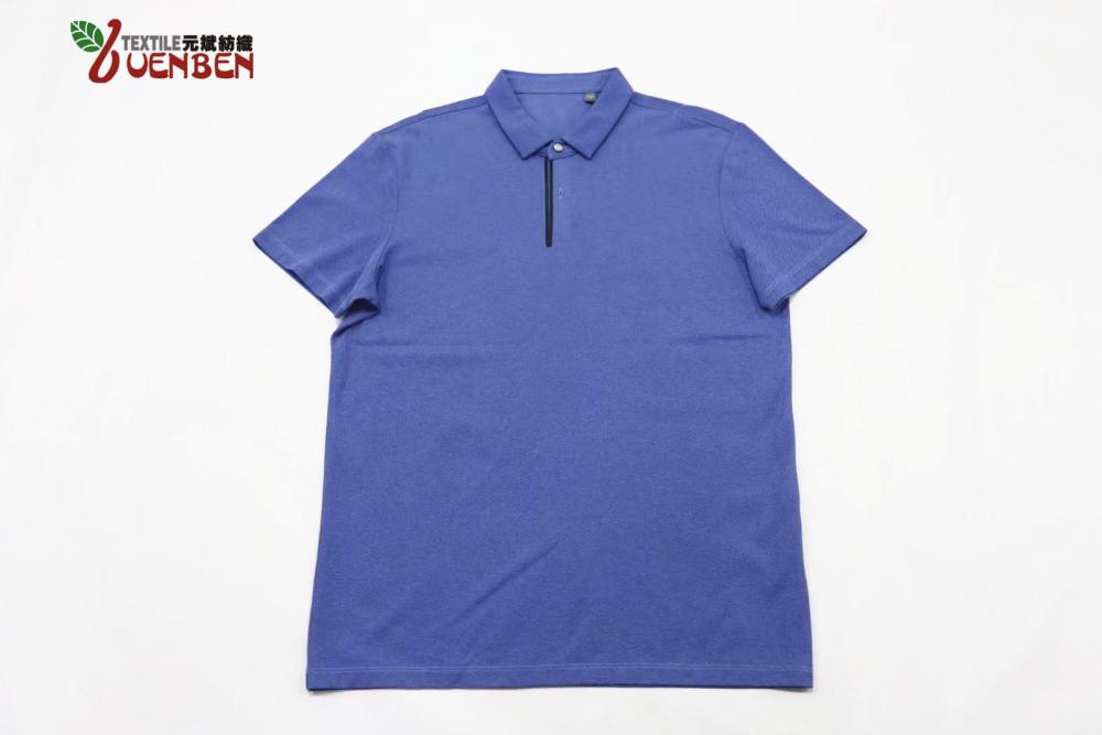 Men's Solid PK With Molding Placket Polo