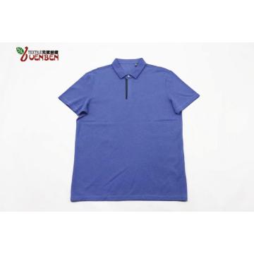 Herren Solid PK Polo mit vorgeformter Knopfleiste