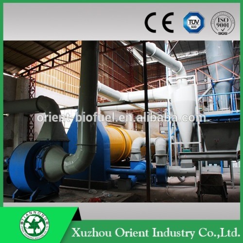 Hot air dryer sawdust rotary dryer