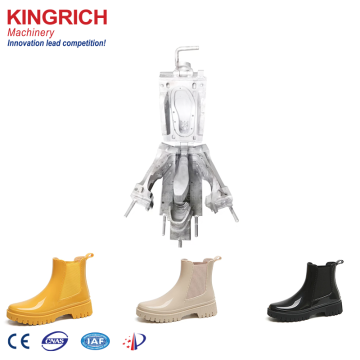 High-Quality PVC Mid-length Rain Boots - Injection Mould Gun Boots