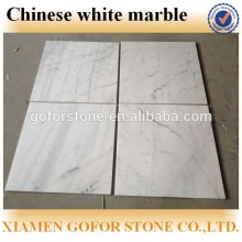Chinese white marble tiles