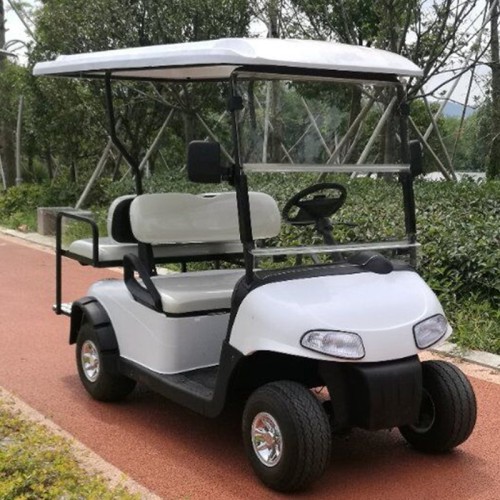 prodotti caldi 2 + 2 posti carrello elettrico di golf