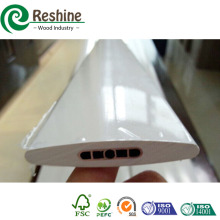 Waterproof PVC Shutter Components Planation White