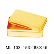 rectangle biscuits tin box