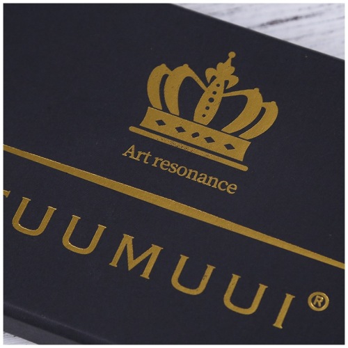 Luxury Gold Logo Black Paper Box Slips Packaging