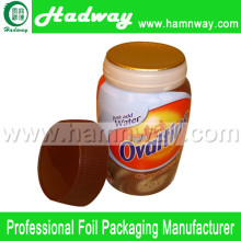 Plastic milk bottle caps