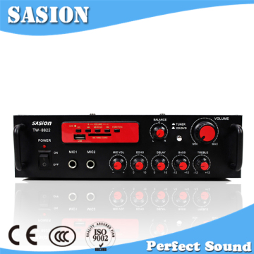 low cost SASION 2.0 channel 15W+15W audio&video AV amplifier