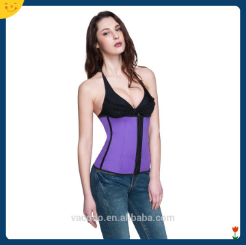China factory custom plus size Sexy Underwear corset bustier Women latex waist trainer