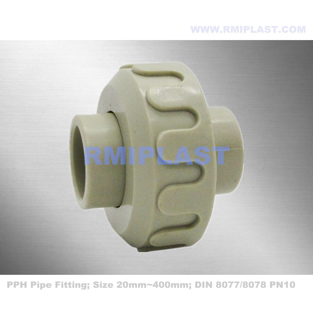 PPH Union Pipe Fitting DIN