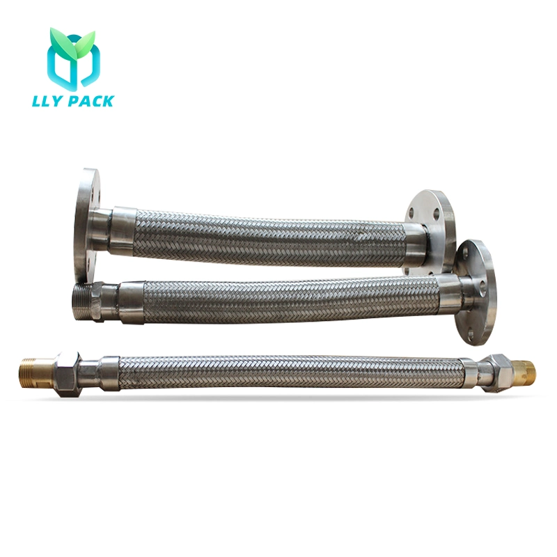 SS304 Stainless Steel Flexible Braided Metal Tube