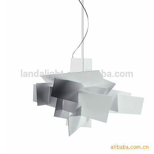 modern white acrylic suspension pendant lamp factory price