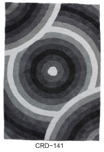 Microfiber Shaggy Rug With Design