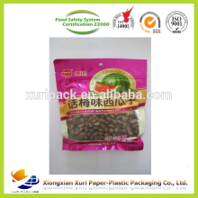 potato chip bag/roasted seeds and nuts plastic bag