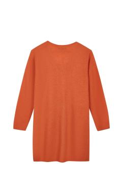 Women's Knitted Light Boiled Wool Zip Through Cardigan