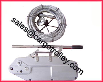 Wire rope pulling tools applications