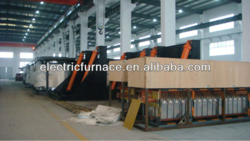 2t-500kw medium frequency induction furnace